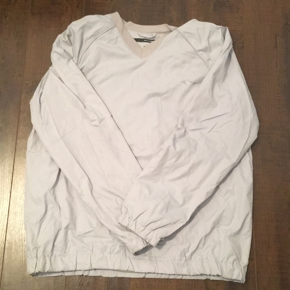 Vintage Silver Greg Norman Golf/Rain Sweater